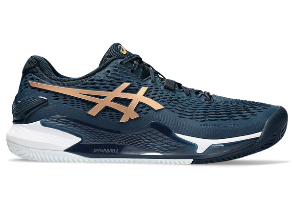 ASICS GEL-RESOLUTION 9 CLAY FRENCH BLUE/PURE GOLD MAN