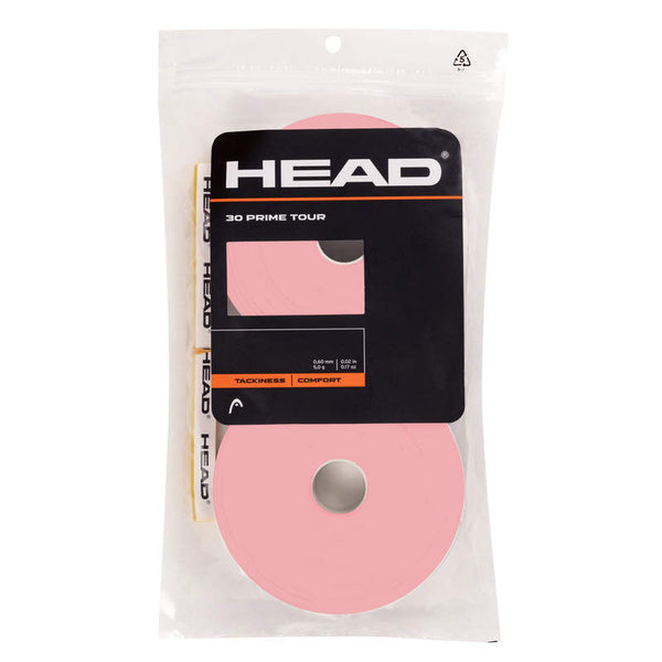 HEAD PRIME TOUR OVERGRIP PINK (30X)