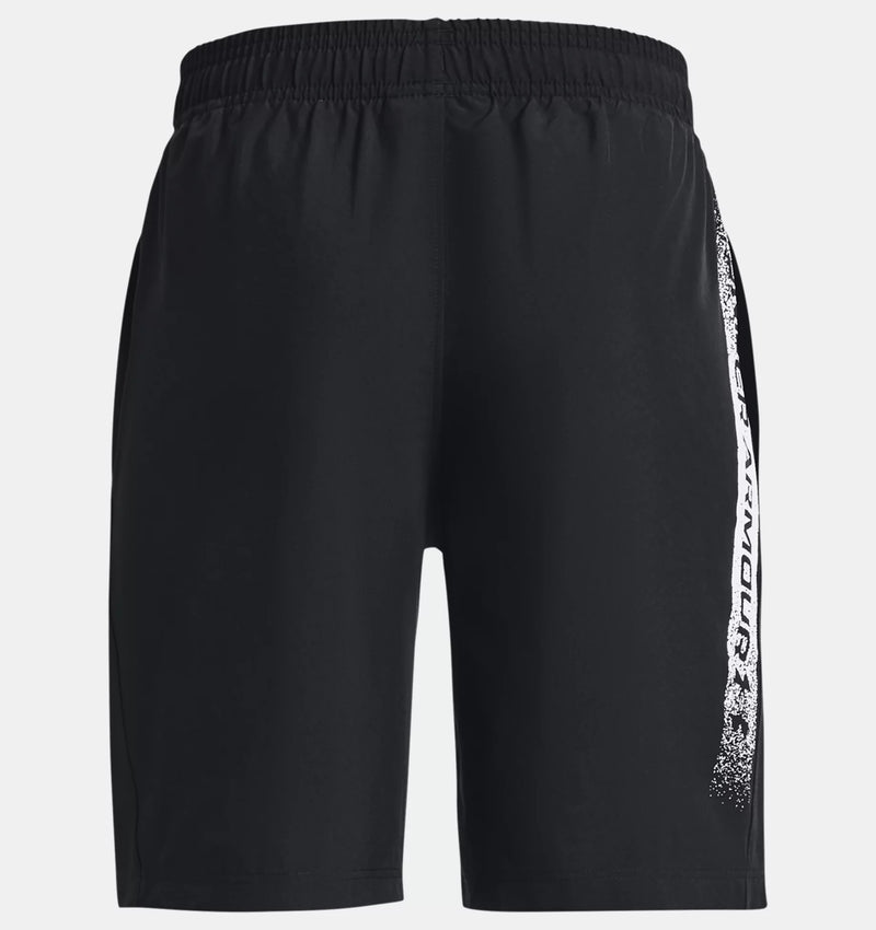 UNDER ARMOUR WOVEN GRAPHIC SHORTS PITCH BLACK BOY
