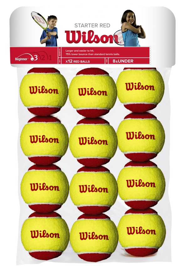 WILSON STAGE 3 RED BALL (12X)