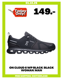 ON CLOUD 6 WP BLACK/BLACK WOMAN