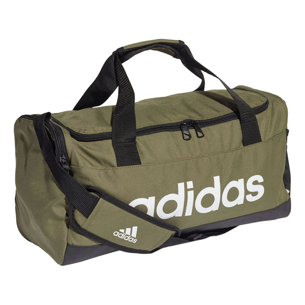 ADIDAS LINEAR DUFFLE MEDIUM MILITARY GREEN