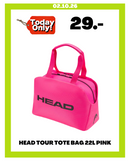 HEAD TOUR TOTE BAG 22L PINK