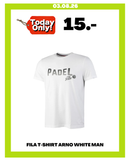 FILA T-SHIRT ARNO WHITE MAN
