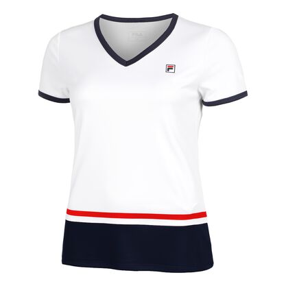 FILA T-SHIRT ELISABETH WHITE/NAVY GIRL