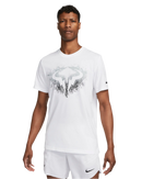 NIKE COURT DRI-FIT RAFA TENNIS T-SHIRT WHITE MAN