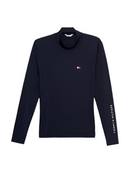 Tommy Hilfiger High Neck Langarm Baselayer Desert Sky
