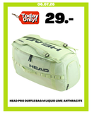 HEAD PRO DUFFLE BAG M LIQUID LIME/ANTHRACITE