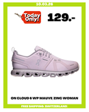 ON CLOUD 6 WP MAUVE/ZINC WOMAN