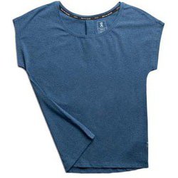 ON RUNNING T-SHIRT DENIM WOMAN