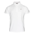 Kingsland Classic Kurzarm Showshirt Weiß Jungen