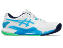 ASICS GEL-RESOLUTION 9 AC WHITE/DIGITAL AQUA MAN