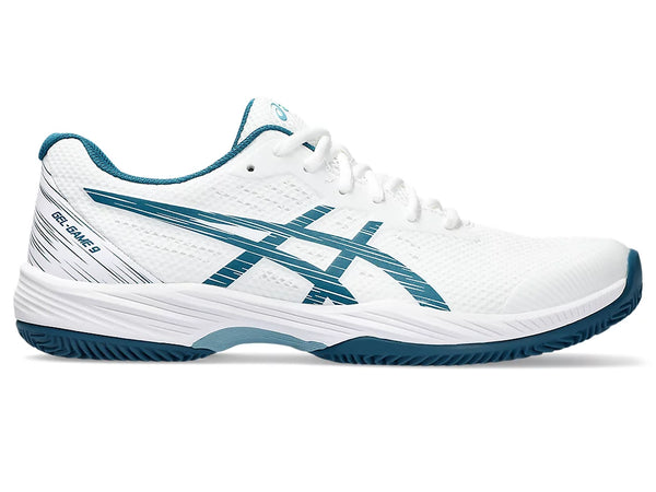 ASICS GEL-GAME 9 CLAY WHITE/RESTFUL TEAL MAN