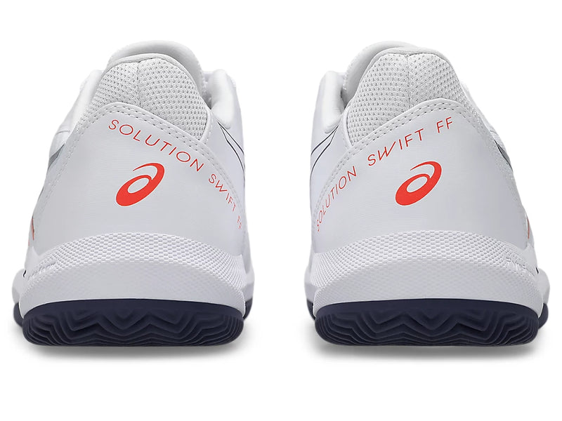 ASICS SOLUTION SWIFT FF 2 CLAY WHITE/NOVA ORANGE MAN