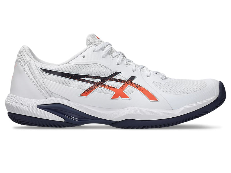 ASICS SOLUTION SWIFT FF 2 CLAY WHITE/NOVA ORANGE MAN