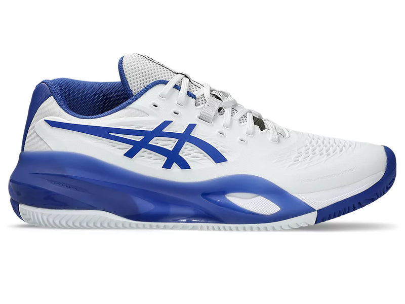 ASICS GEL-RESOLUTION X CLAY WHITE/DARK COBALT MAN