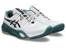ASICS GEL-RESOLUTION X CLAY Weiß/Dunkel Aubergine Herren