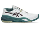 ASICS GEL-RESOLUTION X CLAY Weiß/Dunkel Aubergine Herren