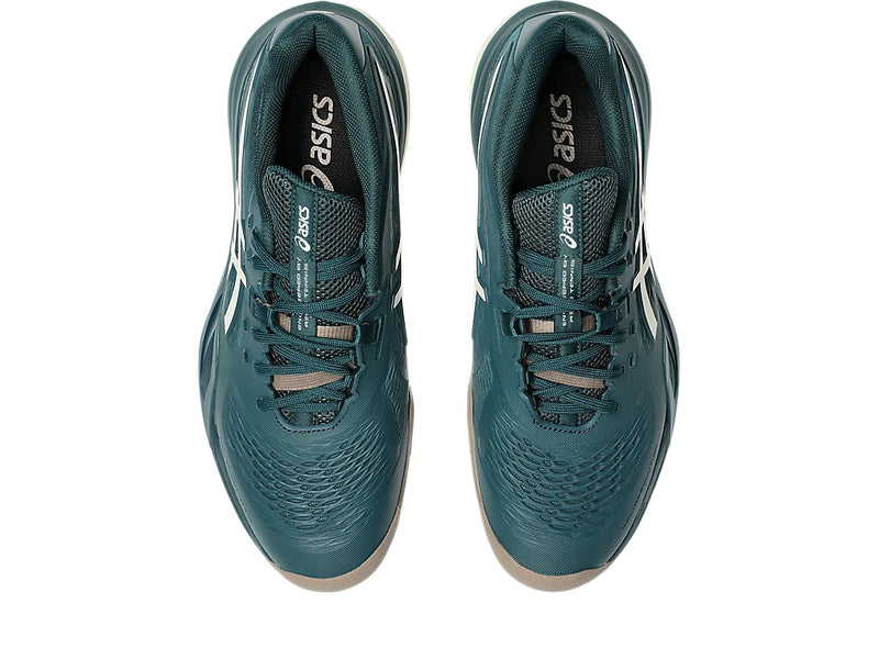 ASICS GEL-RESOLUTION X CLAY SAXON GREEN/BIRCH MAN