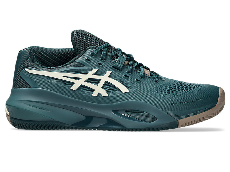 ASICS GEL-RESOLUTION X CLAY SAXON GREEN/BIRCH MAN