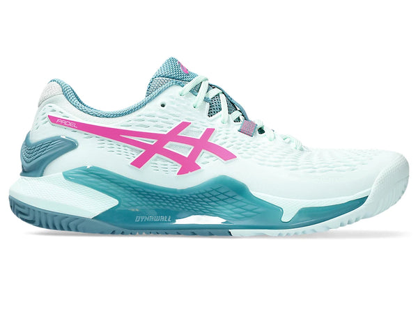 ASICS GEL-RESOLUTION 9 PADEL SOOTHING SEA/HOT PINK WOMAN