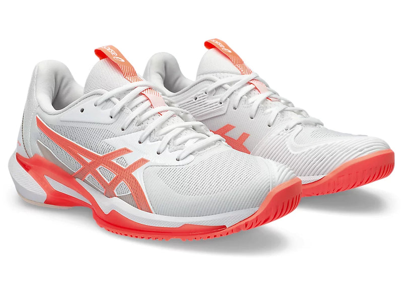 ASICS SOLUTION SPEED FF 3 AC WHITE/SUN CORAL WOMAN