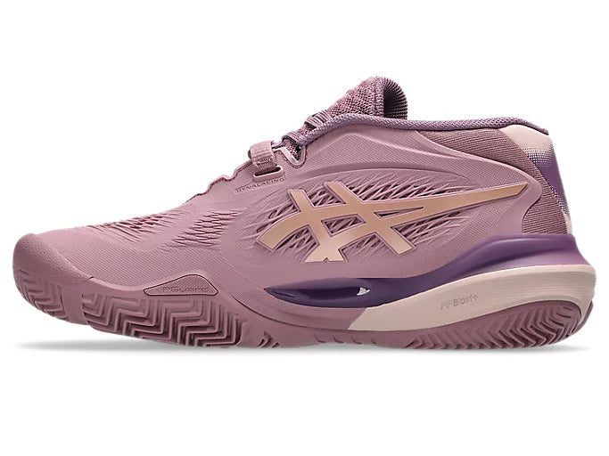 ASICS GEL-RESOLUTION X PADEL PURPLE OXIDE/RODE GOLD WOMAN