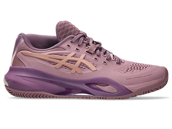 ASICS GEL-RESOLUTION X PADEL PURPLE OXIDE/RODE GOLD WOMAN