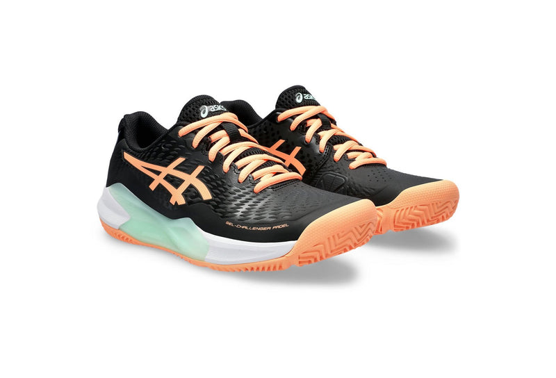 ASICS GEL-CHALLENGER 14 PADEL BLACK/BRIGHT SUNSTONE WOMAN