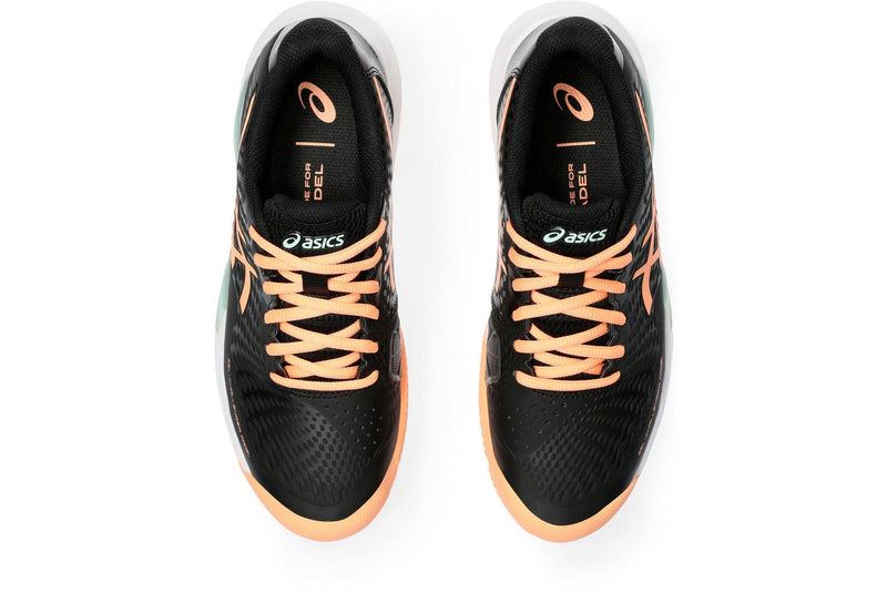 ASICS GEL-CHALLENGER 14 PADEL BLACK/BRIGHT SUNSTONE WOMAN