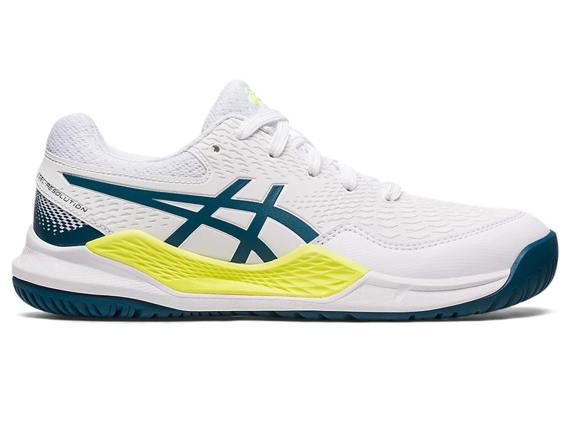 ASICS GEL-RESOLUTION 9 GS AC WHITE/RESTFUL TEAL JUNIOR