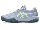 ASICS GEL-RESOLUTION X GS TONPLATTE GRAU BLAU/PISTAZIE JUNIOR