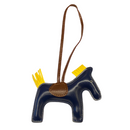HORSE BAG CHARM MARINEBLAU/GELB