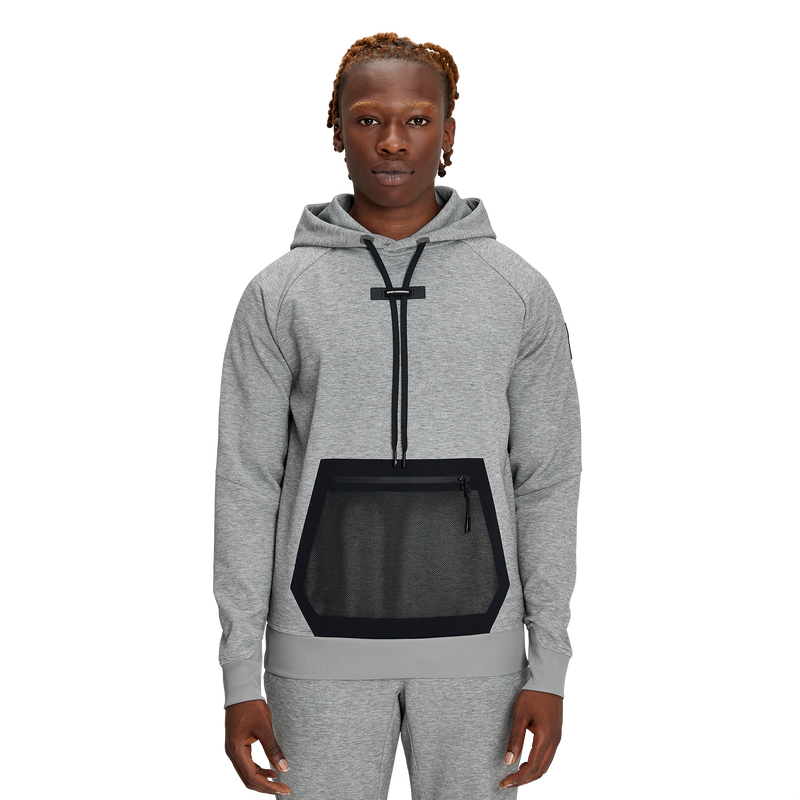 ON-RUNNING HOODIE GREY MAN