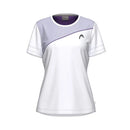 HEAD TIE-BREAK T-Shirt Lila/Weiß Damen