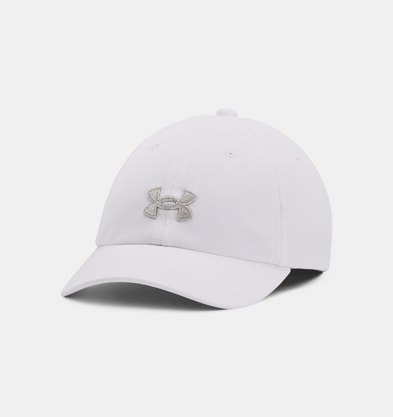 UNDER ARMOUR BLITZING ADJUSTABLE CAP WHITE JUNIOR