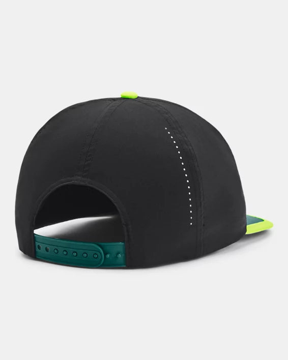 UNDER ARMOUR ISO-CHILL LAUNCH SNAPBACK CAP BLACK
