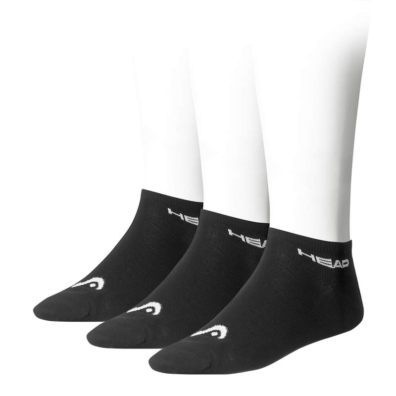 HEAD SNEAKER SOCKS BLACK (3X)