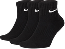 NIKE ANKLE SOCKS BLACK (3X)