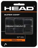 HEAD SUPER COMP OVERGRIP BLACK (3X)