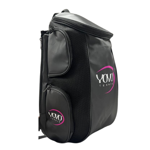 YOYO-TENNIS BACKPACK BLACK/PINK