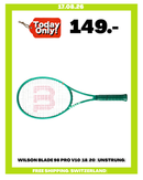 WILSON BLADE 98 PRO V10 (18/20) (UNSTRUNG)