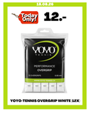 YOYO-TENNIS OVERGRIP WHITE (12X)