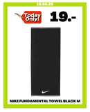 NIKE FUNDAMENTAL TOWEL BLACK M