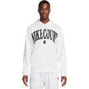 NIKE FLEECE TENNIS HOODIE WHITE MAN