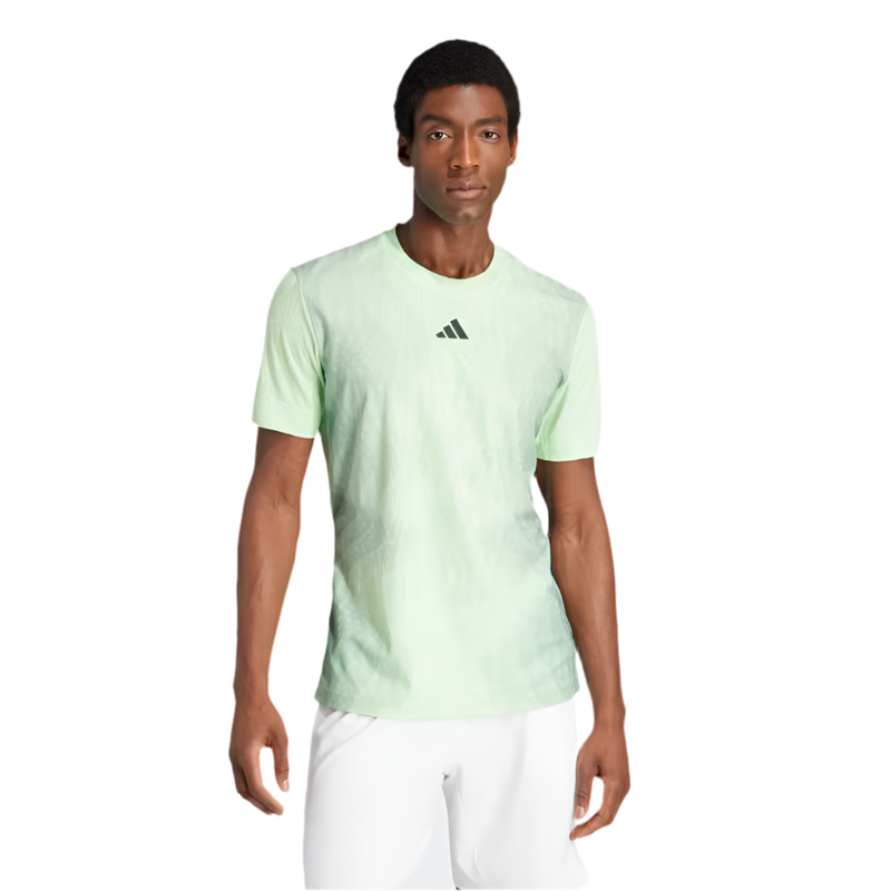ADIDAS TENNIS AIRCHILL PRO FREELIFT TEE GREEN SPARK MAN
