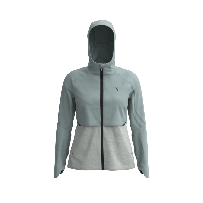 ON-RUNNING CORE JACKET COBBLE/GLACIER WOMAN