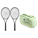 2X HEAD SPEED PRO LEGEND GRIP 3 (UNSTRUNG) + HEAD PRO DUFFLE BAG