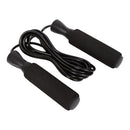Q4LIFE ADJUSTABLE SKIPPING ROPE BLACK 300 cm