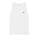 LACOSTE SPORT SLIM FIT TANK TOP WHITE WOMAN